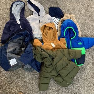 Assorted outerwear 3-6 months